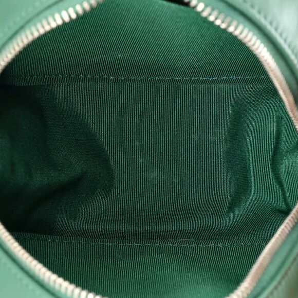 Chanel Round Clutch with Chain Quilted Lambskin Mini Green - Picture 6 of 10
